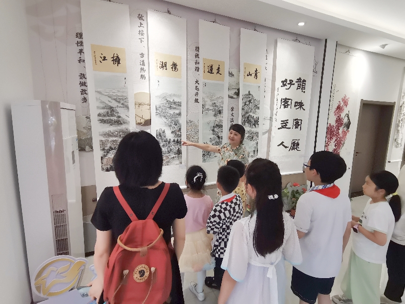 “迎精彩亞運(yùn) 展韻味上城” 景新書畫院舉辦書畫展